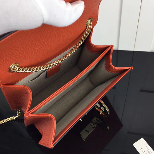 グッチバッグ角部分ディテール